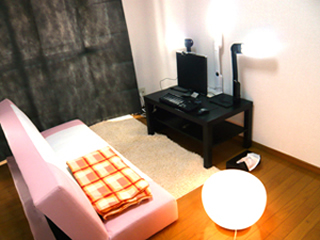 池袋チャットレディー専用ルームの風景1です